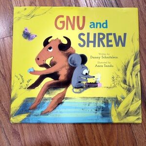 GNU and Shrew Children's Picture Book - Yellow Cover